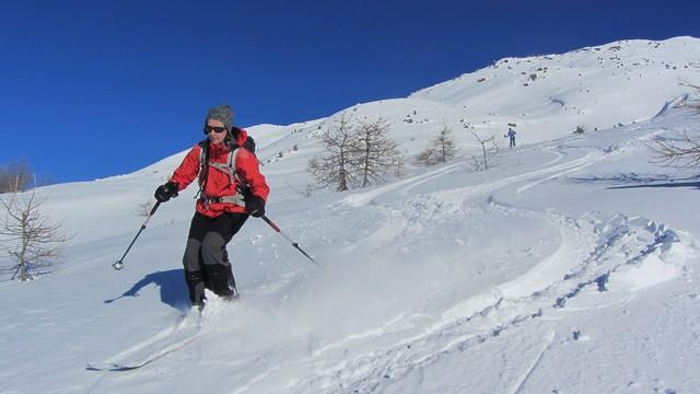 ski de randonnée Crête de l'Echaillon - Névache