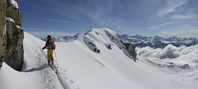 Arrivée au col de Cerdosse.