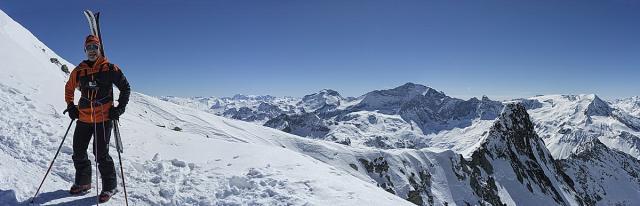 Passage de l'arête.