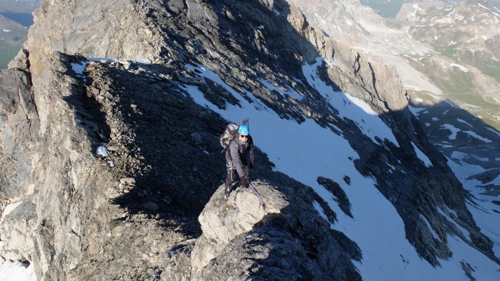 Tsanteleina arête sud