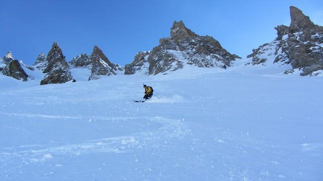 Tignes ski hors piste 