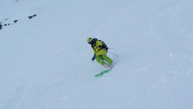 Sainte Foy Tarentaise hors piste à la Pointe de Foglietta 