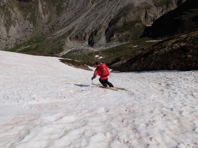 Fin de la descente