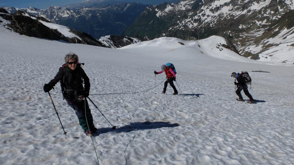 En montant a col du Grand