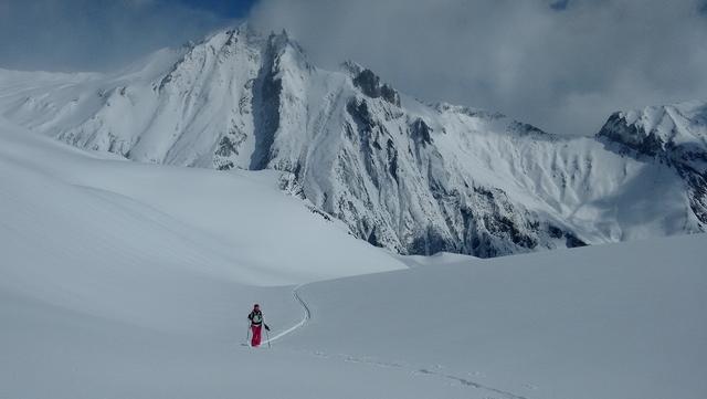 Ski de randonnée dans le Beaufortain Le Roc d'Enfer