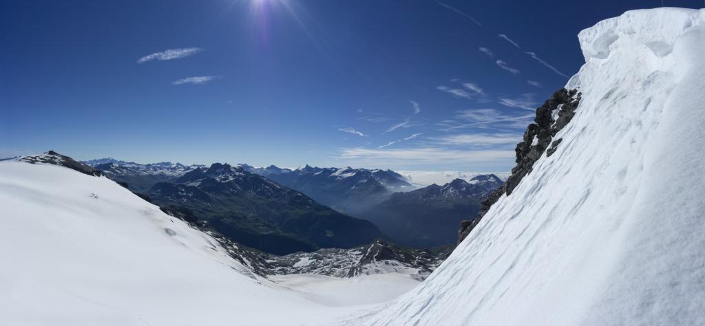 La corniche du dôme de l'Arpont.