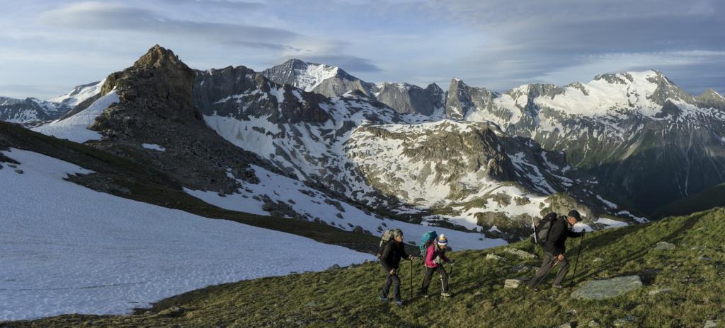 Au dessus du refuge de Plaisance.
