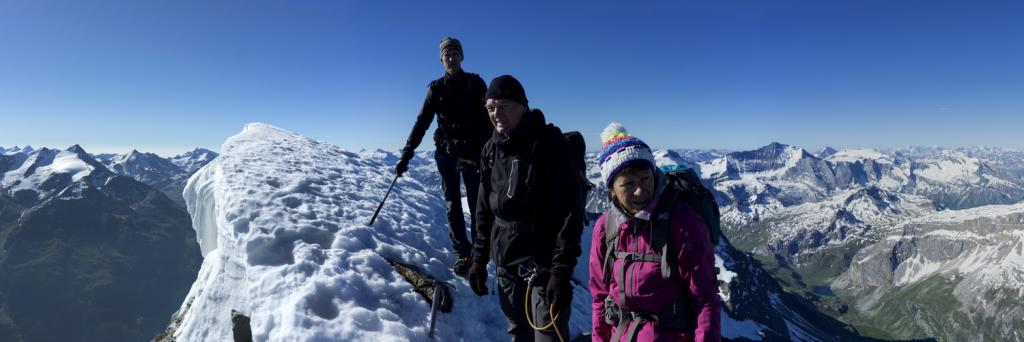 Sommet du Mont Pourri 3779m.