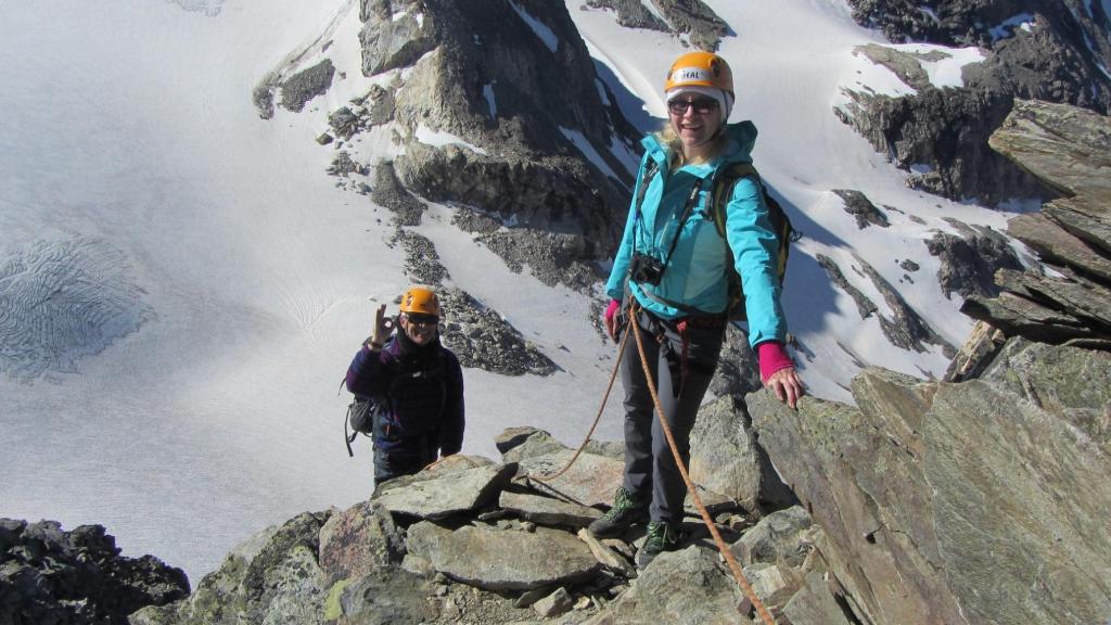 Randonnée glaciaire, la Traversière 3330m