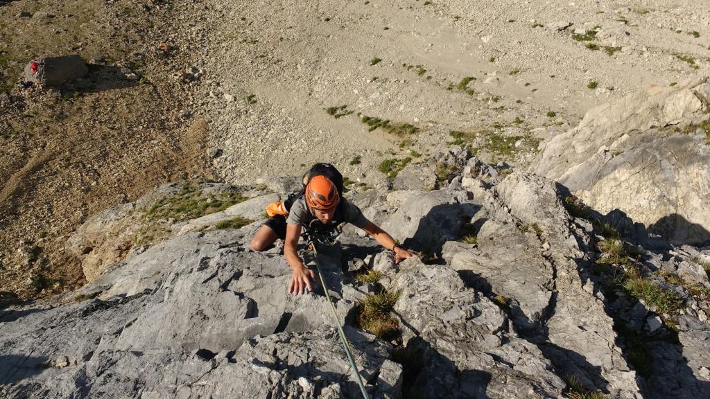 Pilier Sud de l'Aiguille de la Nova - Escalade Beaufortain