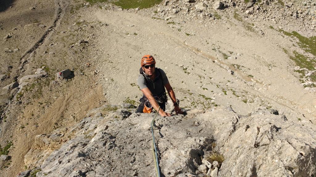 Pilier Sud de l'Aiguille de la Nova - Escalade Beaufortain