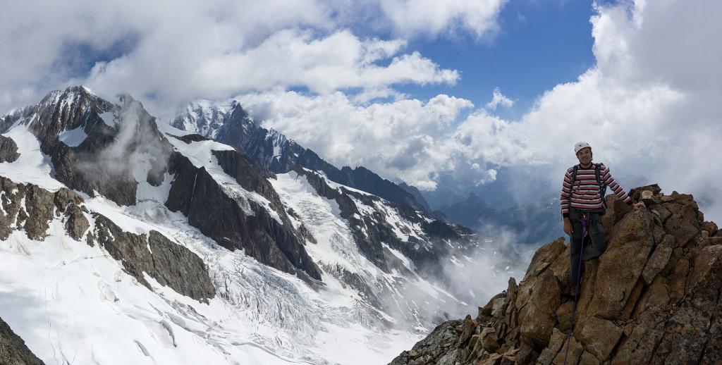 Au pied du dernier ressaut.