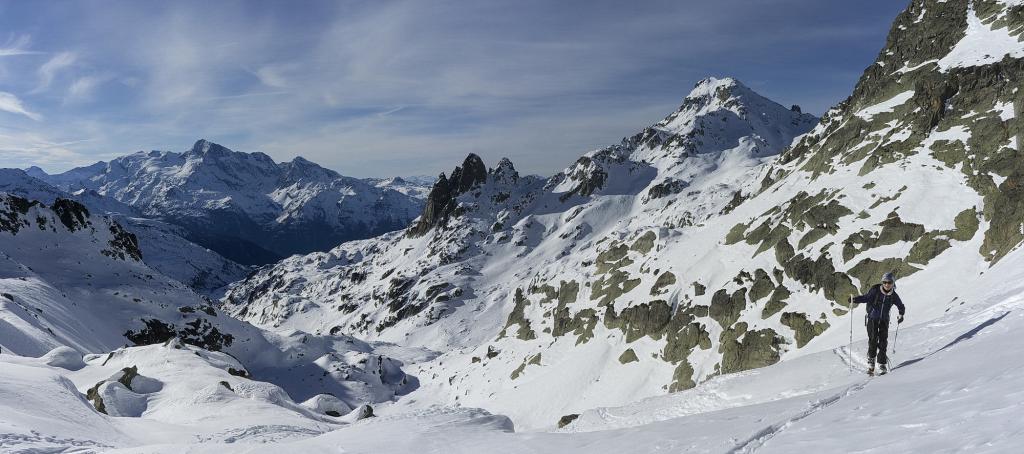 Les pentes sous le doigt d'Assaly