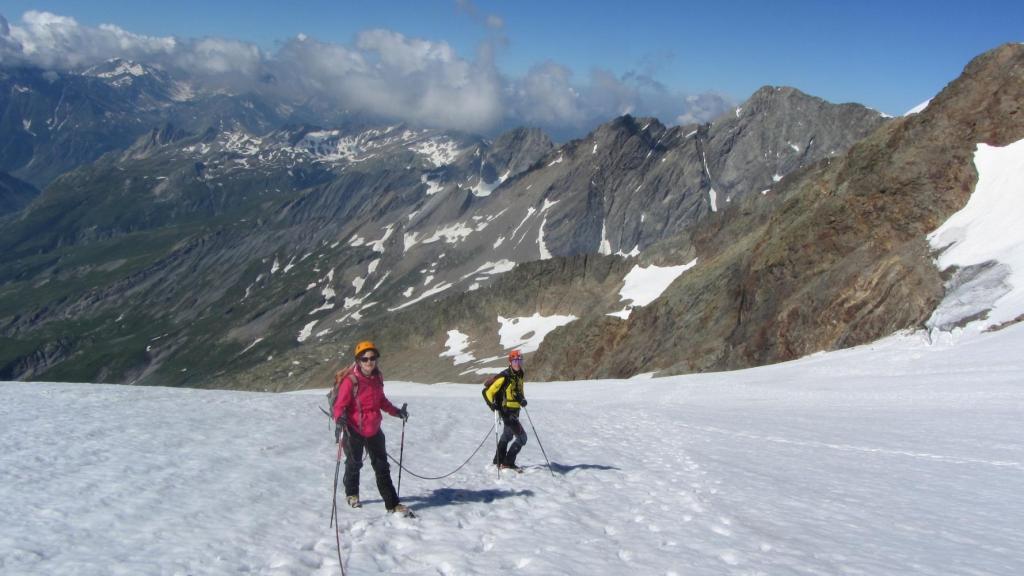 Dôme des Glaciers par le glacier des Glaciers