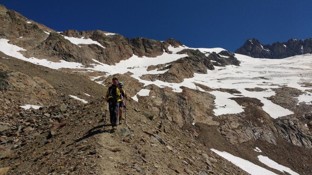 Dôme des Glaciers par le glacier des Glaciers - Guides des Arcs