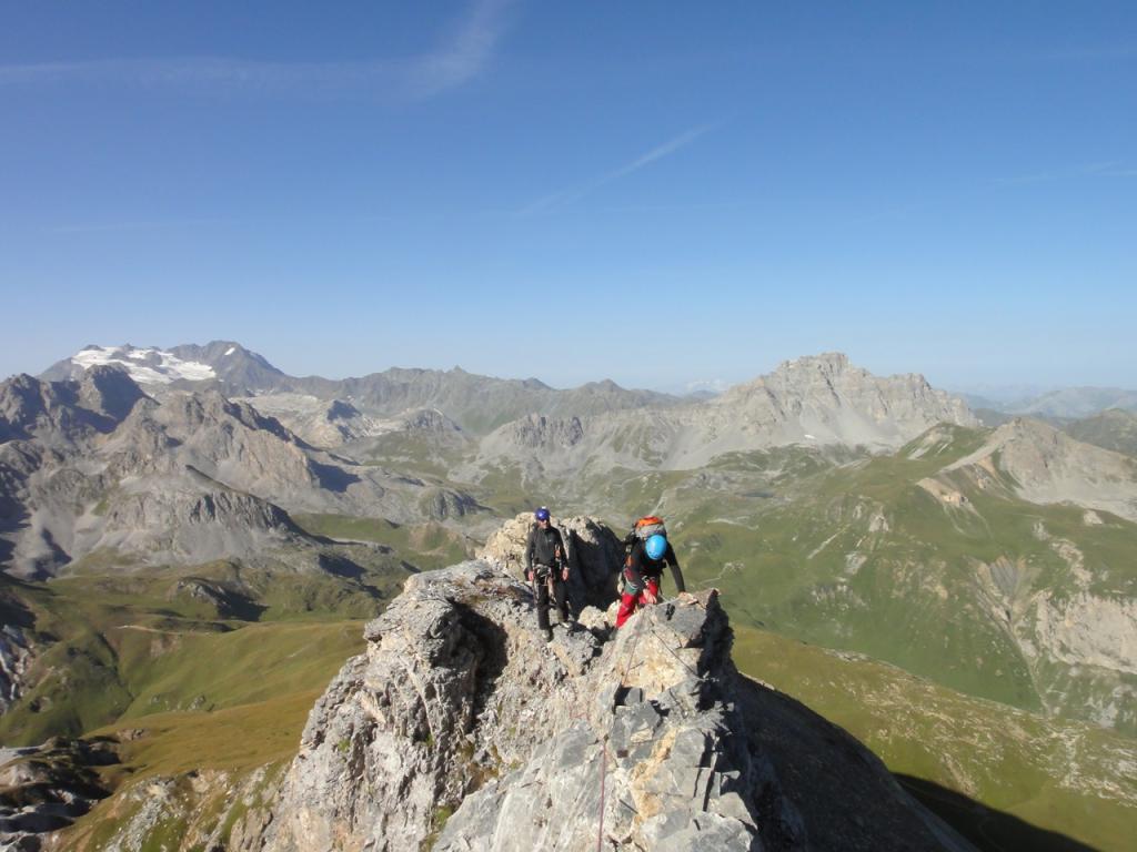 La traversée des Rochers de Plassa