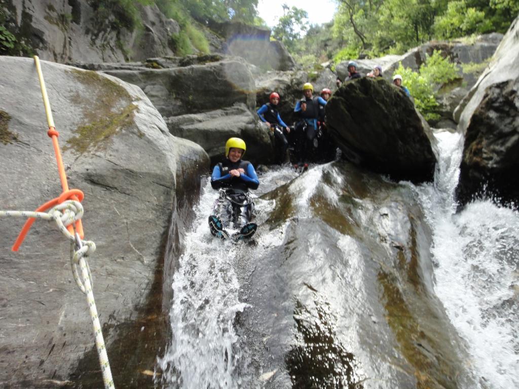 Canyonnig les Arcs. L'Eau Rousse