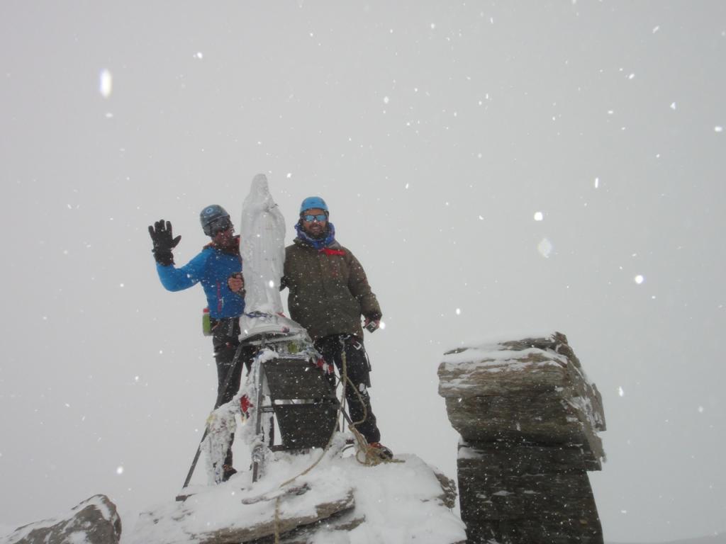 Le sommet du Grand Paradis