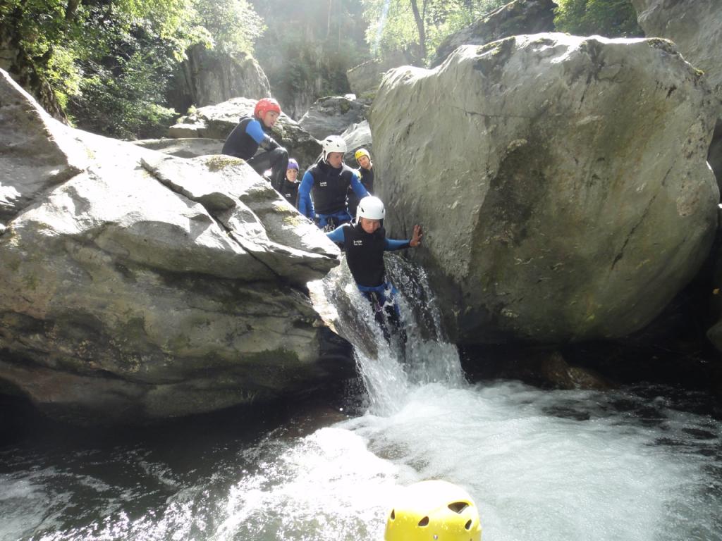 Canyonnig les Arcs. L'Eau Rousse