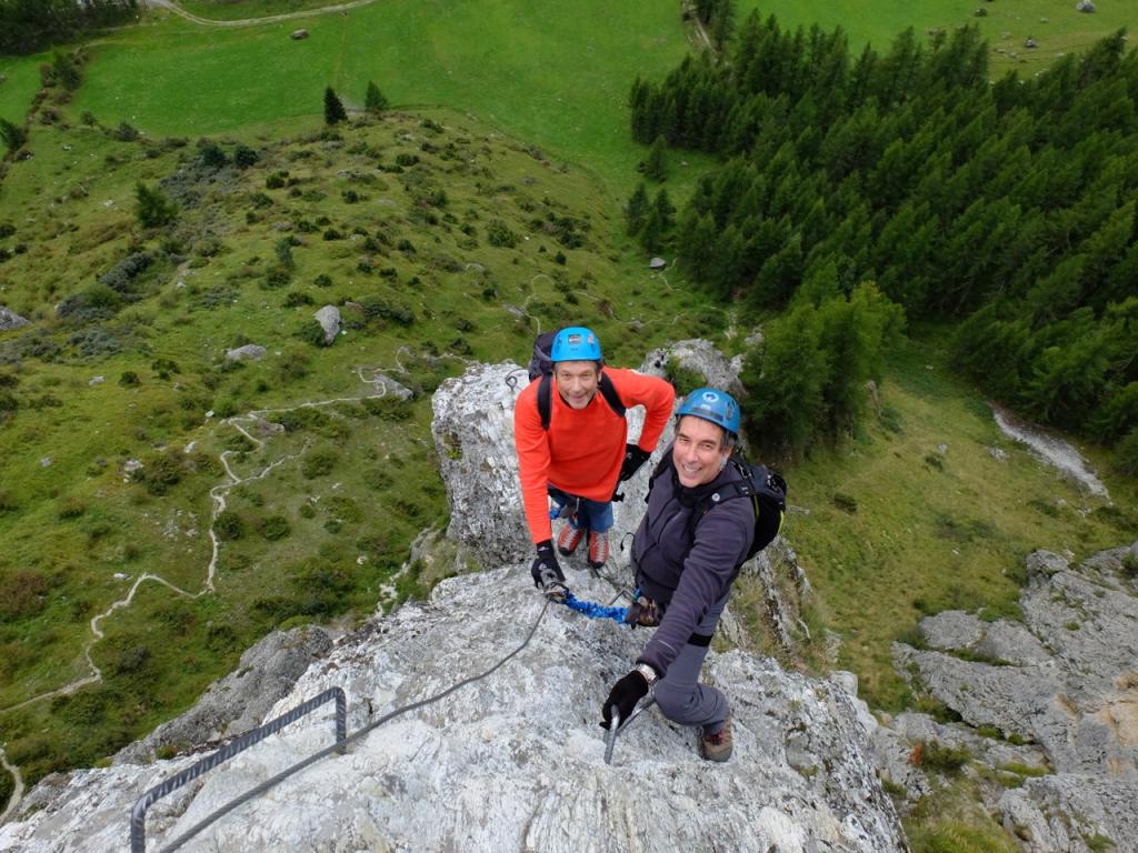 Via ferrata les Arcs Peisey Vallandry. Les Bettières