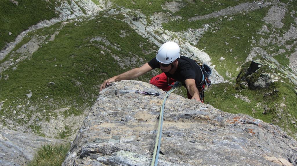 Grande Parei - Voie La Gasparou - Massif du Beaufortain