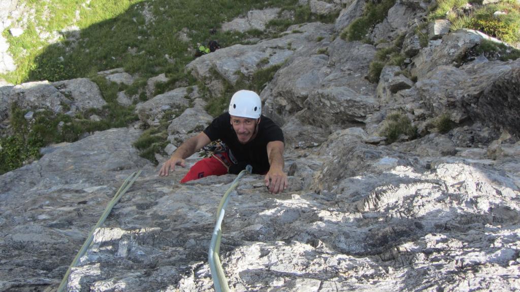 Grande Parei - Voie Thomas - Massif du Beaufortain
