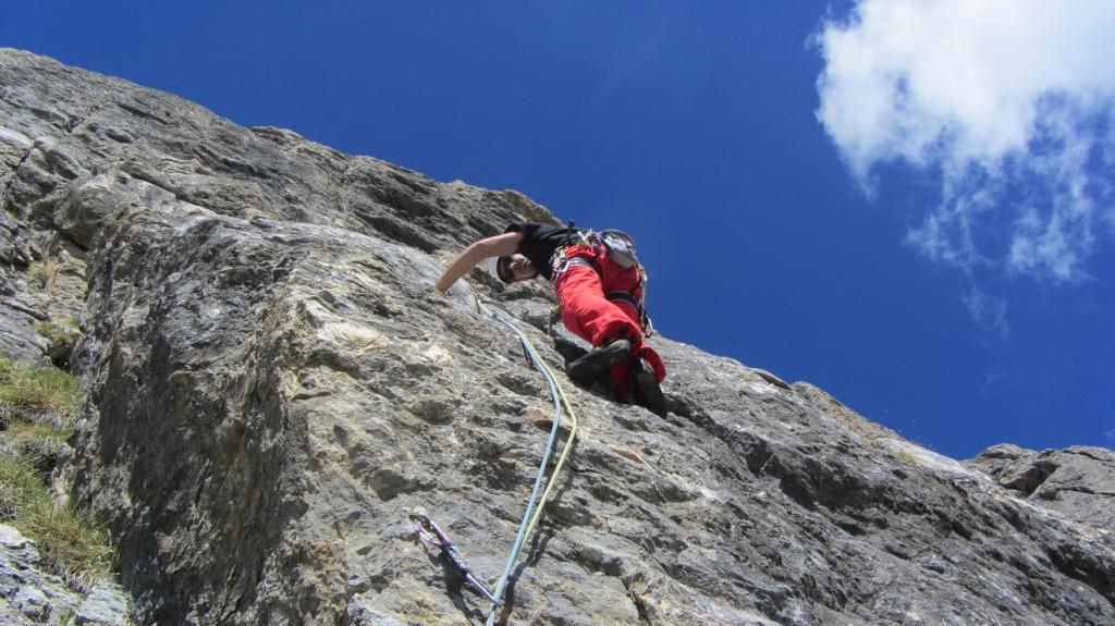 Grande Parei - Voie La Gasparou - Massif du Beaufortain
