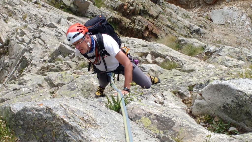 Voie Vento Solare - Massif du Mont Blanc - Guides des Arcs