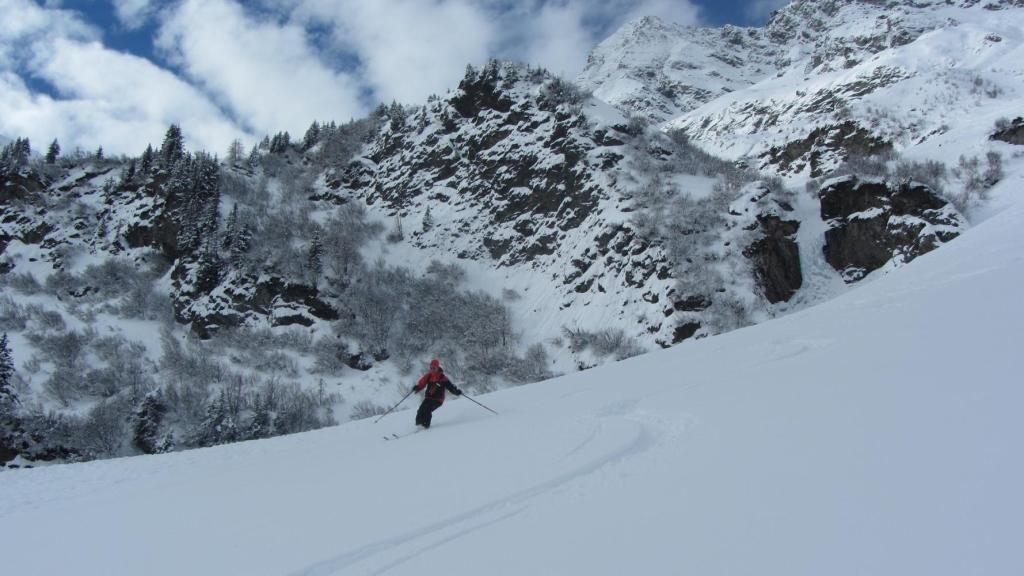 Hors piste les Arcs itinéraire du Grand Col