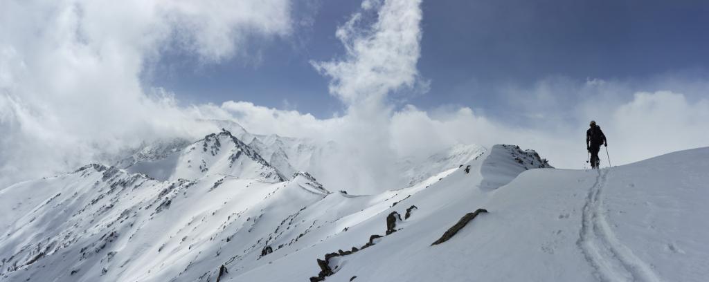 Au dessus du village de Rud Ba Rak