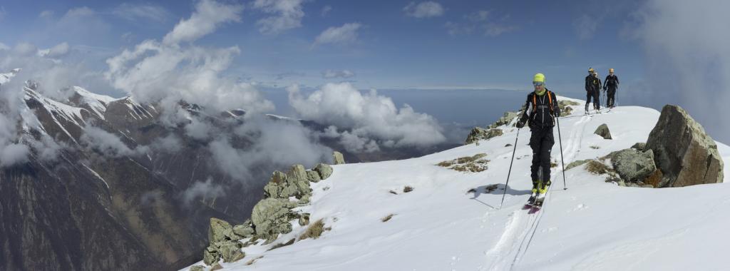 Au dessus du village de Rud Ba Rak