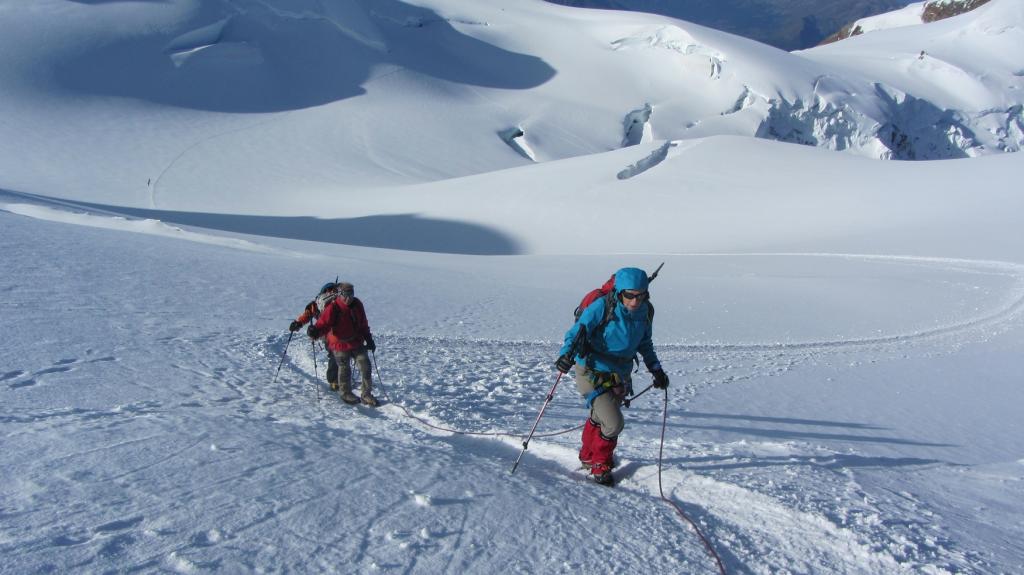 Alpinisme au Mont Rose - La Pointe Gnifetti