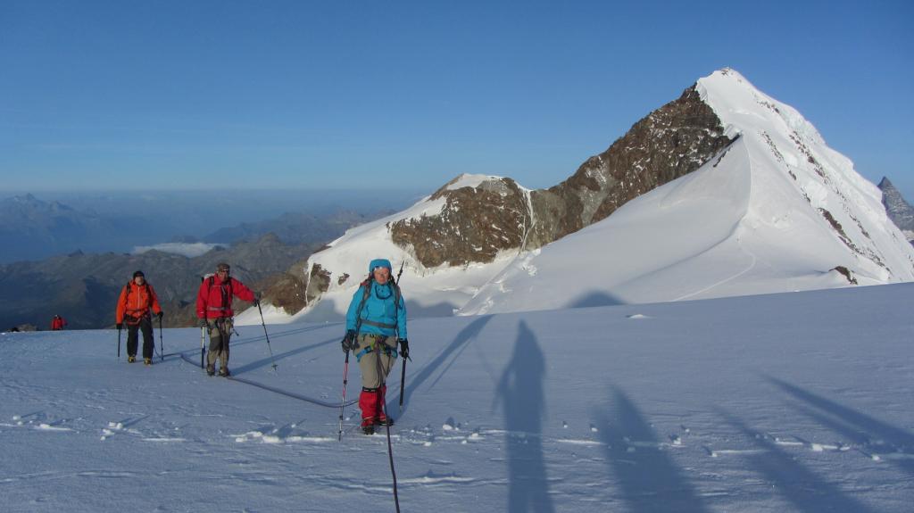 Alpinisme au Mont Rose - La Pointe Gnifetti