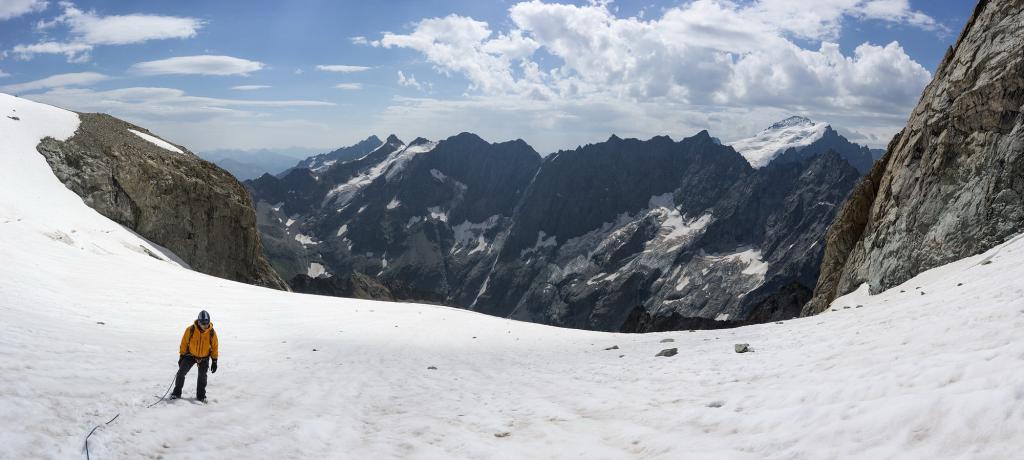 Descente par la voie normale