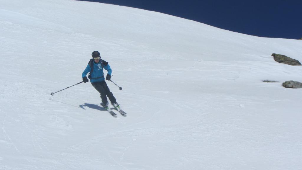 ski de randonnée en Tarentaise - descente Pointe Rousse