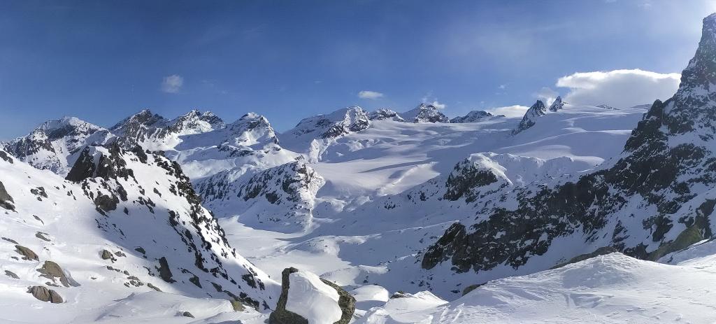 Dans la 2eme montée sous le versant nord est du grand Assaly