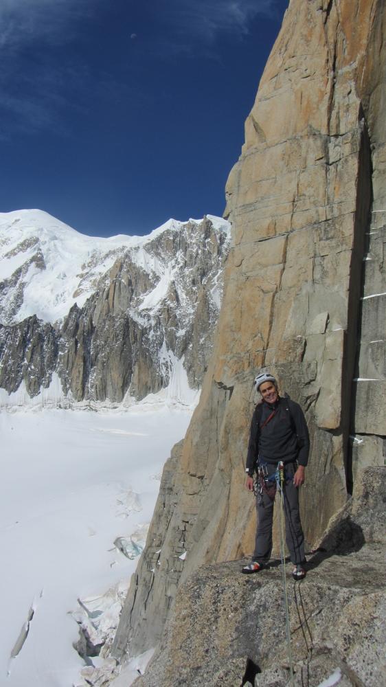 voie Lépiney au Trident du Tacul - Guides des Arcs