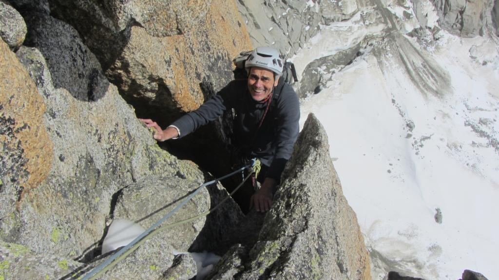 voie Lépiney au Trident du Tacul - Guides des Arcs