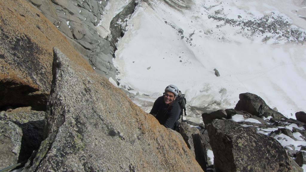 voie Lépiney au Trident du Tacul - Guides des Arcs