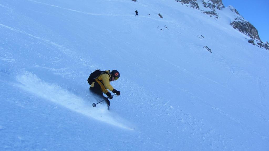 Hors piste Tignes face nord de Pramecou