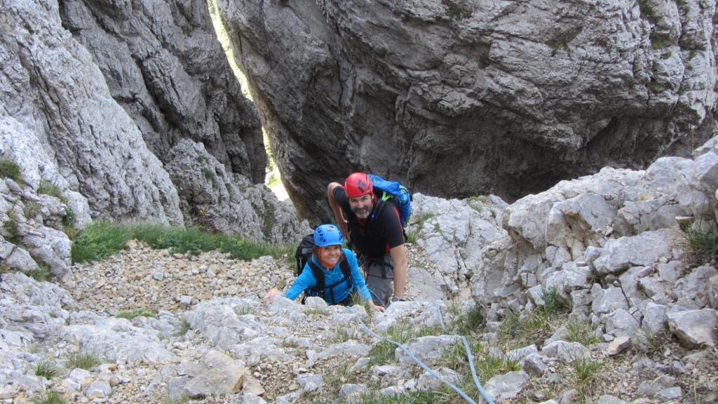 Escalade Mont Aiguille par la voie normale