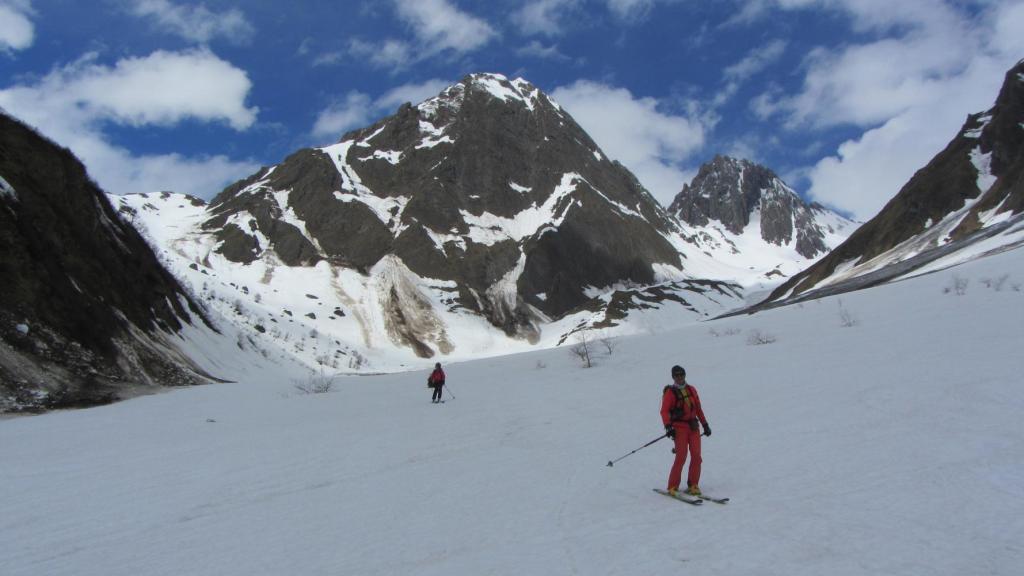 Ski de randonnée dans le Beaufortain - Col de Presset