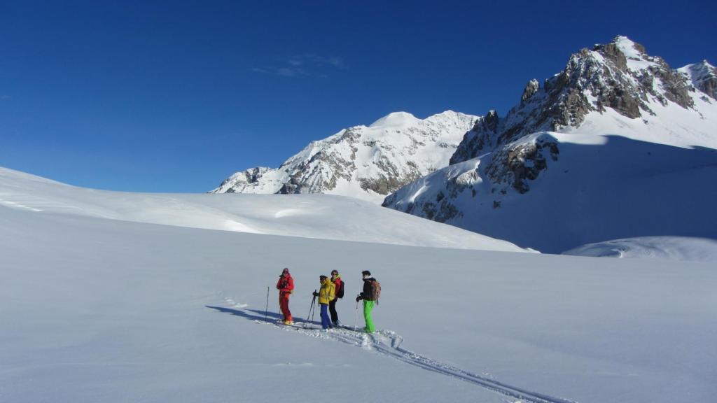 Ski de randonnée au départ de Tignes Tuf de Grassaz