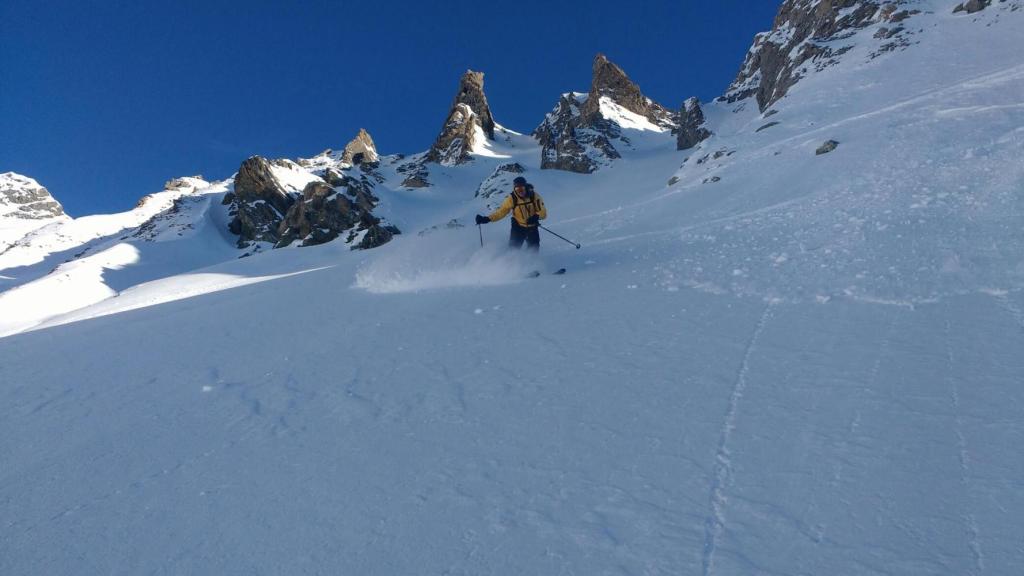 Tignes ski hors piste