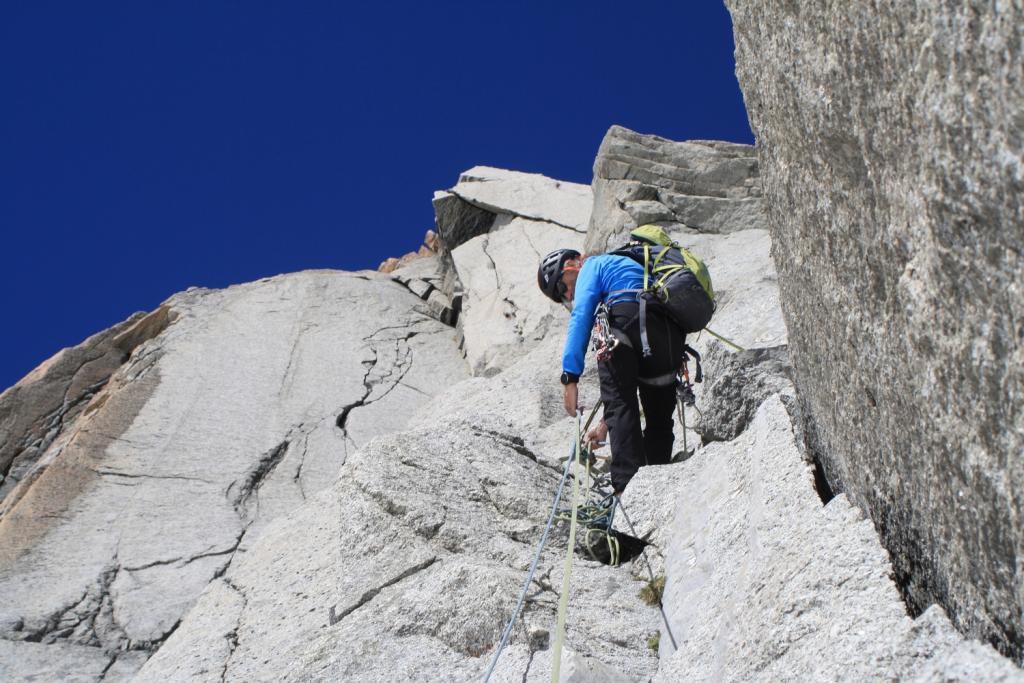 Escalade Pyramide du Tacul