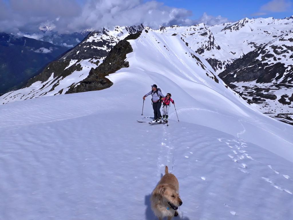 Vers les arêtes de Montsetti