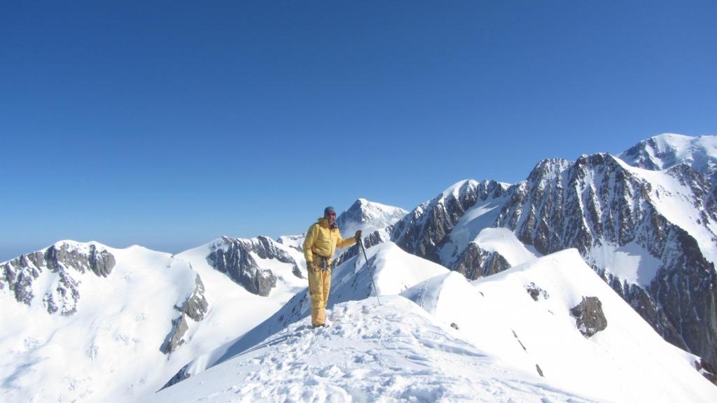 Dôme des Glaciers en ski de randonnée