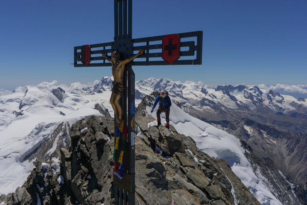 Sommet du Dom de Mischabel