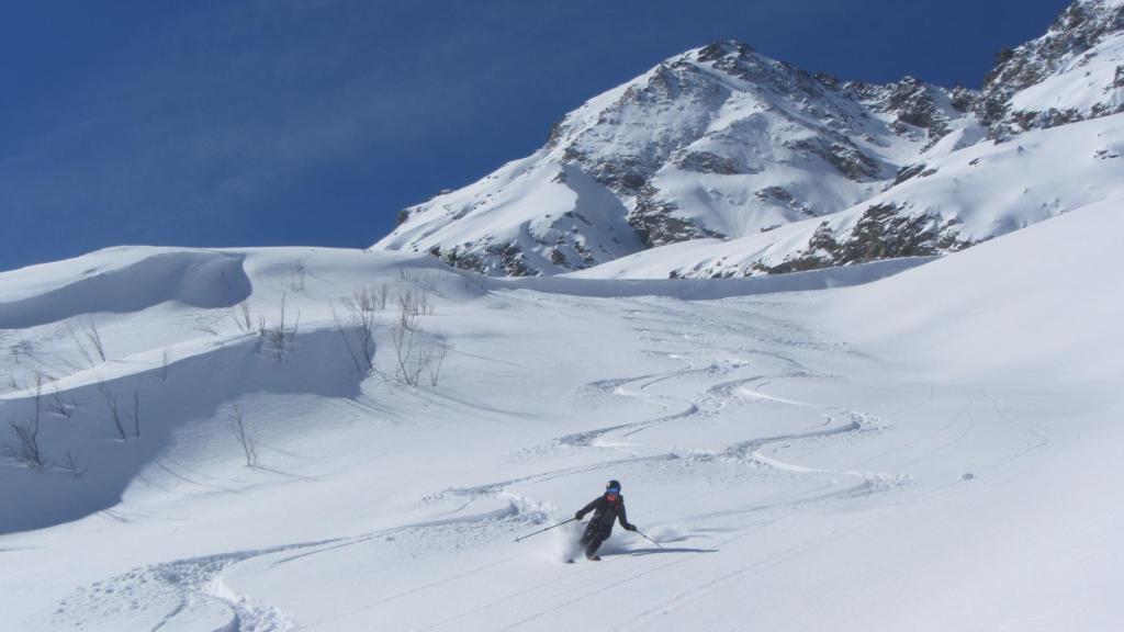 Ski hors piste aux Arcs