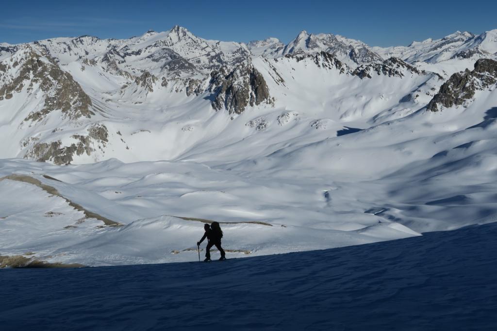 En montant vers la Pt de la Vallaisonnay